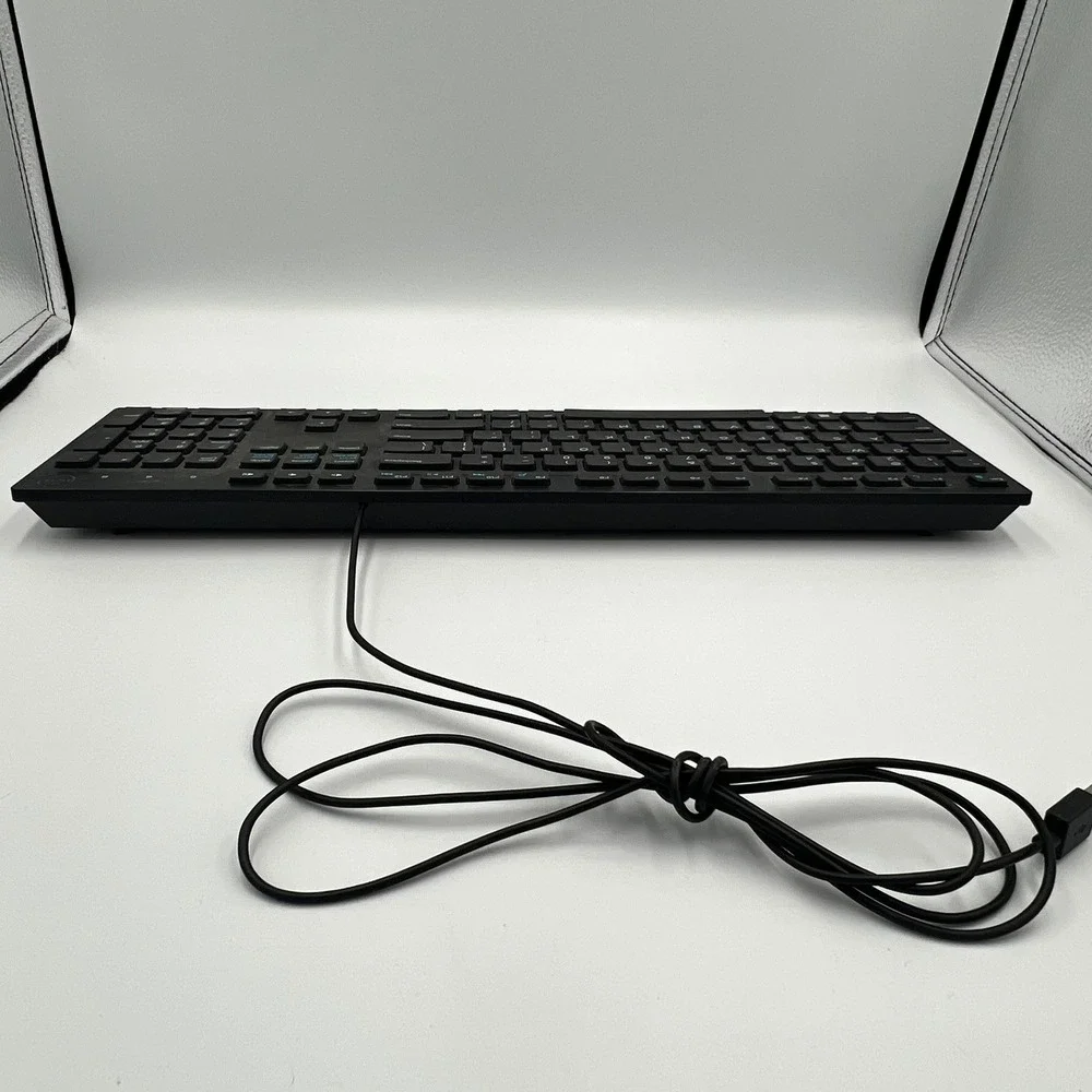 Dell KB216p Wired Keyboard Unisex One Size Black Very Good Multimedia USB
